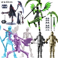 Lucky 13 Mini  Dummy 13 Action Figure Assemble Lucky 3d Printed Dummy 13 Acessórios Model Toys