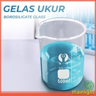 Borosilicate Glass Lab Kitchen Measuring Cup - GG-17