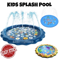 Kids Splash Pool Mat Sprinkle Pad Inflatable Swimming Pool Baby Children Playground Inflatable Water