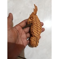 KAYU Deder keris Wood Carving Bird