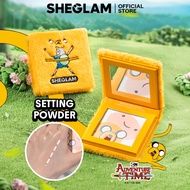 Adventure Time X SHEGLAM BFF Setting Powder Lightweight Oil Control Pressed Powder Makeup Cosmetics