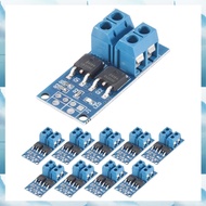 [W F S B] 10PCS DC 5V-36V 15A(Max 30A) MOSFET MOS FET Trigger Switch Driver Module 0-20KHz PWM Regul