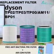 Dyson TP03 TP02 TP00 AM11 BP01 Compatible Filter- Homelabz