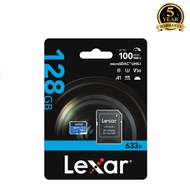 MicroSDXC Lexar memory card 128GB 633x A1 V30 U3 read 95MB/s write 45MB/s (Blue)