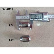 Racing nut/chrome lug nut 12x1.25/12x1.5 (price per 4 pieces)