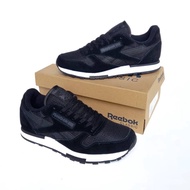 Reebok CL Classic Utility Black White/Black Sepatu