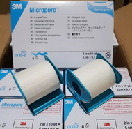 Micropore 2 inch 3m Per Pcs Plester Micropore 3m 2 in Plester Medis 3m Plester Luka 3m Surgical Tape