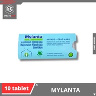 Mylanta 1 Strip 10 Chewable Tablets With Spermint Flavor