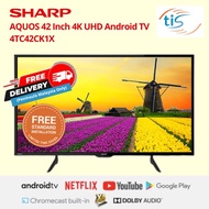 SHP-4TC42CK1X | Sharp 42 Inch AQUOS 4K UHD Android TV