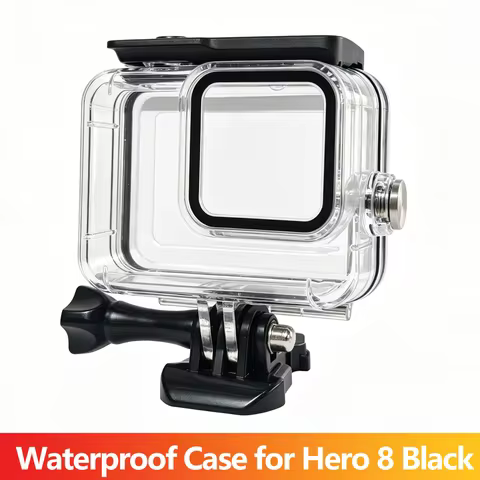 40M Underwater Waterproof Housing Case for GoPro Hero 8 Black Action Camera Diving Protective Shell 