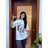 DIOR/DIOR/6XL Classic Round Neck Short-Sleeved T-Shirt Men Women Style Large Size Comfortable 2025 A