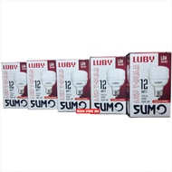 CAHAYA 5psc LUBY SUMO 12W LED Light / T-BULB LED BULB LOW VOLTAGE with White Light Warranty