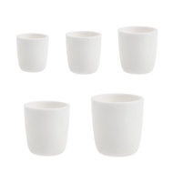 [lzdxwcke3pu] 99% Al2O3 Alumina Cylindrical Lab Crucible Melting Pot Container 200ml