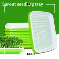GESH  Sprouter Tray Outdoor Indoor Hydroponic Tray Nursery Paper Sprout Pot
