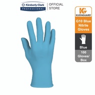 KleenGuard™ G10 Nitrile Ambidextrous Gloves - Blue , 1x100 (100 gloves)