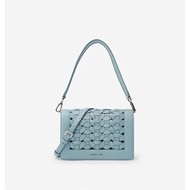 SK6 [Ready Stock] CNK Hollowed-out Weave Square Shoulder Sling Bag