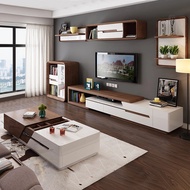 Premium Wooden  Furniture TV Console + Coffee Table Set