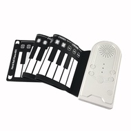 49 keys roll up piano flexible silicone portable folding electronic piano keyboard for children