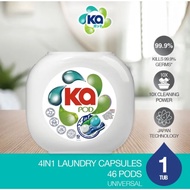 [🔥FREE SHIPPING🔥]KA 4 In 1 washing capsule Pod Antibacterial Laundry Capsules Detergent TUB [🔥Local 