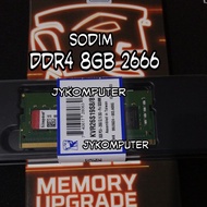 Ram Laptop Kingston 8GB DDR4 PC4-2666 SODIM Memory memori DDR4 8G PC4 2666