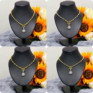 Necklace 2 Kings Diamond Pendant Size 3 Mm. Length 18 Inches 20 24