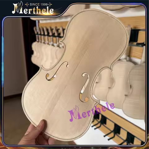 4/4 Violin Spruce Top And Maple Back Set Unfinished Violino Fiddler Part DIY Musical Instrument