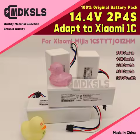 100%new Original Robot Battery 1C P1904-4S2P-MM for Xiaomi Mijia Mi Vacuum Cleaner Sweeping Mopping 