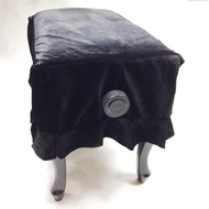 A-6💘Thickened Single Double Piano Stool Cover Guzheng Piano Stool Cover Piano Cover Half Cover Piano Chair Cover LPFH