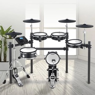 Set Drum Elektronik Asanasi Untuk Kanak-kanak Permulaan Dewasa Penggunaan Rumah Pad Mesh Kit Drum Ja