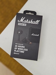 （有單有保養 99.99%新) Marshall Minor III 真無線耳機 03/02/2024 購行貨有一年保養