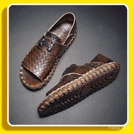 Yes Summer British retro fashion sandals for men classic sandals men's beach shoes