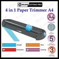 4 in 1 A4 Vertical Paper Cutter 32 cm - SUN Cutting Pro CP-MT401A4 Multifunction Paper Cutter Trimme