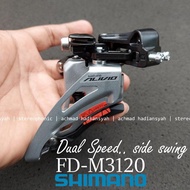 FD Alivio 2 Speed FD-M3120 FD tarikan depan SHIMANO FD M3120 FD 2speed - Goes Store87