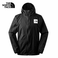 北面（The North Face）薄风衣男春季户外防风防泼水防晒透气上衣外套 JK3/黑色 L/175