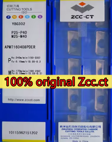 APMT1135PDR APMT160408PDER YBG202 YBG205 YBG302 100% original Zcc.ct Carbide insert