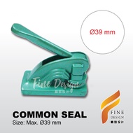 Common Seal stamp desktop embosser (Corporate Seal or Company Seal)