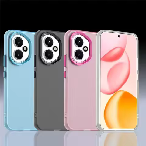 For Honor 400 Case For Honor 400 Lite 400 Pro Cover Candy Color Translucent Matte Shockproof Protect