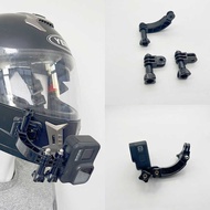 GoPro12 Short Curved Rod Set Helmet Chin Bracket Synchronous Extension Short Connection gopro Helmet