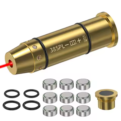 38SPL laser training cartridge Red Dot Laser Training Bullet Dry Fire Laser Trainer Cartridge Tactic