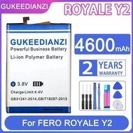 For Fero Royale Y2 Mobile Phone Battery 4600Mah Lightweight