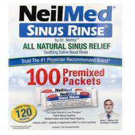 NeilMed - Sinus Rinse 全天然通鼻配方 預製洗鼻粉補充裝 120包 (產品到期日2029年7月)