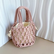 Macrame 手工編織 手提包手機包 編織包包