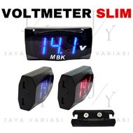 [BERKUALITAS] Voltmeter Digital Volt Meter Aki Universal Pengukur Daya Aki Waterproof - JY Variasi