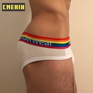 （A NEW） Breathable CottonSexy Underwear Men Jockstrap Briefs Patchwork NewMen บิกินี่ Mens Underwear Mens PantiesOR506
