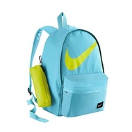 NIKE HALFDAY BACK 天空藍 黃 大勾 鉛筆袋 雙肩 藍黃 後背包 BA4665-432 背包