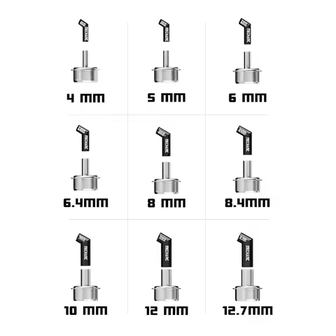 Mechanic 861 Series Heat Gun Nozzle Sleeve for 861DW/ 861Pro Integrated Elbow Hot Air Station Heat G