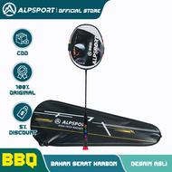 ALPSPORT BBQ2.0 Raket Bulutangkis 30 Lbs G6 Raket Bulutangkis 100% Serat Karbon 8U Raket Bulutangkis