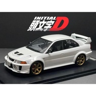1/18 Initial D Text D Tarmac Works Mitsubishi evo5 Lancer Evolution V Chuanchuan Comic Version The O