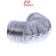 FSSG 4inch Ventilator Pipe Aluminum Tube Air Ventilation Hose Flexible Exhaust Duct2M HOT