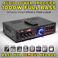 Fleco AV-588BT 1000 Watt Full Bass Treble Audio Amplifier | ORIGINAL FLECO 1000 WATT Power Amplifier